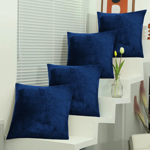 Velvet cushions filled - cushions, or