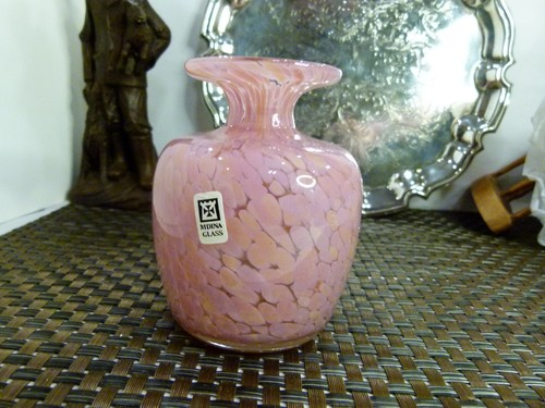 Mdina glass vase from - , malta