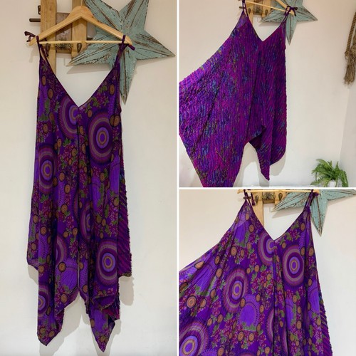 Vibrant purple boho hippe - vibrant,