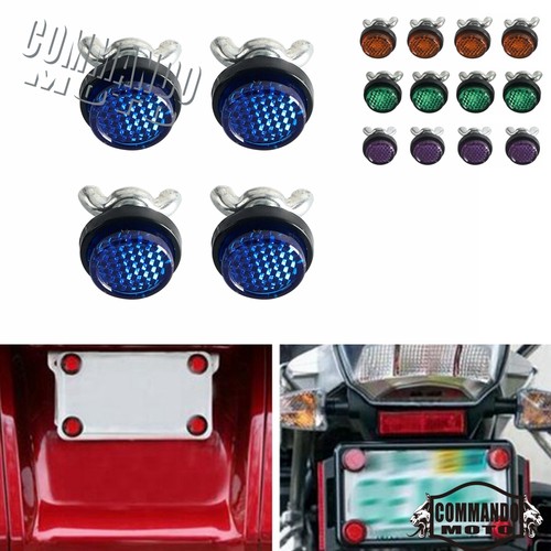License plate reflectors - 4x,