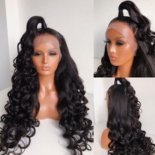 Body Wave Lace Front Wig Human Hair Wigs for Black Women Pre Plucked with Baby H