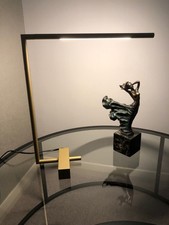 Gold colour LED Desk or Side