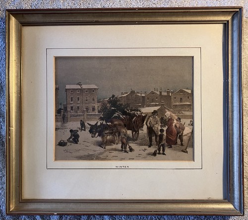 Winter antique 1848 - winter,