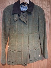 Joules Tweed Field Coat Jacket