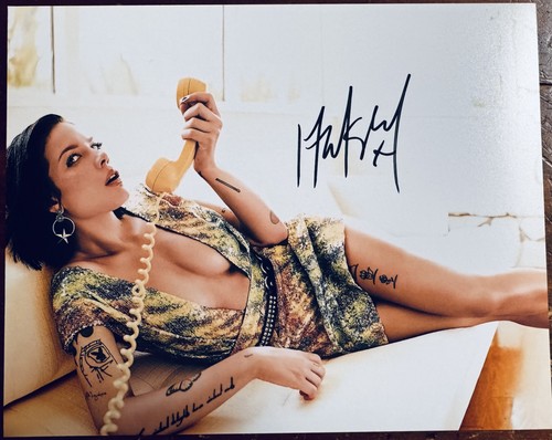 Halsey signed autographed - halsey,