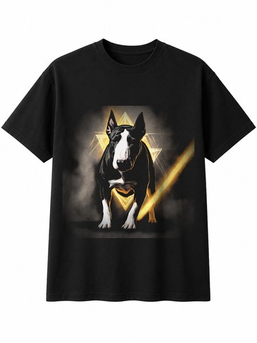 Bull terrier triangle - terrier, dog