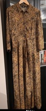 Zara Snakeskin Pattern Mustard