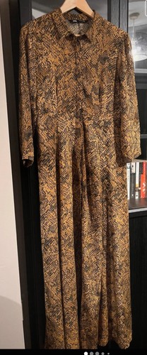 Zara snakeskin pattern mustard - zara,