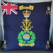 Royal Marines Colours cushion
