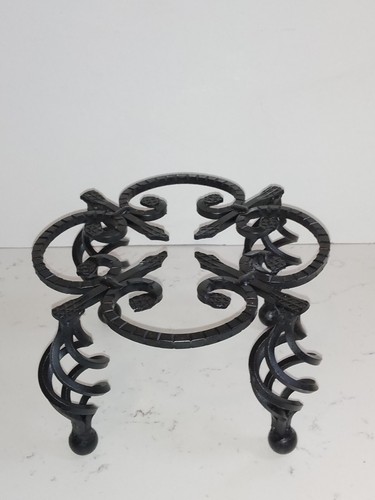 Metal plant stand wrought - stand,