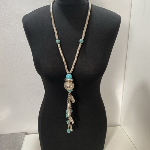 Retro turquoise colour - retro, beaded
