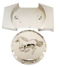 Horse silver metal - metal, vintage