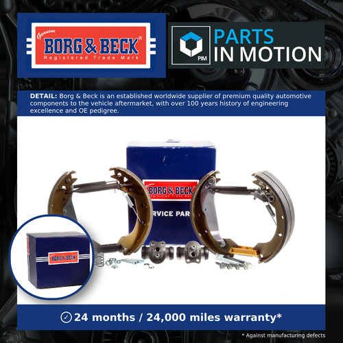 Brake shoes set fits - shoes,
