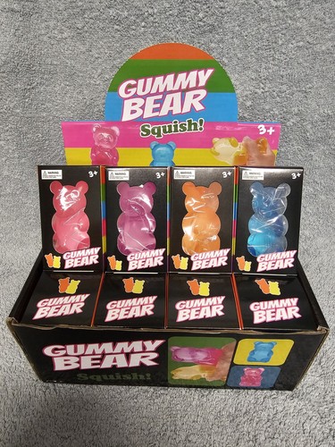 Viral gummy bear squish - 12, pc