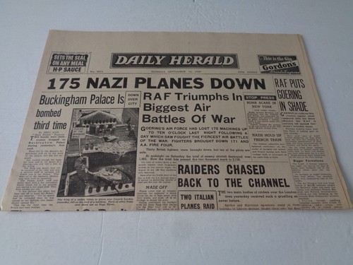 Ww2 wartime newspaper - -, daily