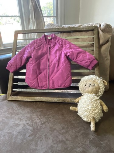 Girls 18m purple puffer - 18m, h&m