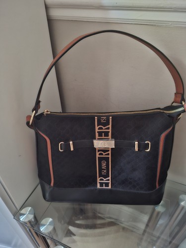River island black slouch - river,