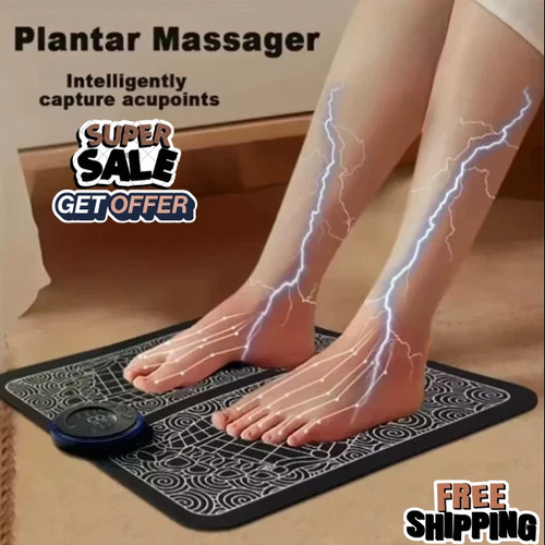 Electric ems foot massager - electric, pad