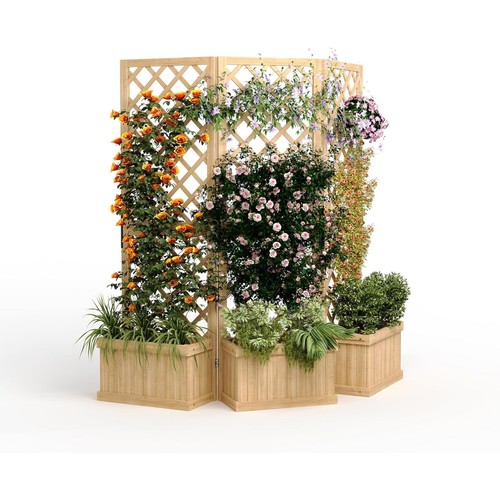 165cm tall wooden - wooden, planter