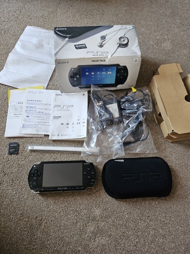 Sony psp 1000 black - 1000, pack