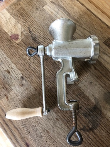 Vintage 1950 meat mincer - vintage, 1950's