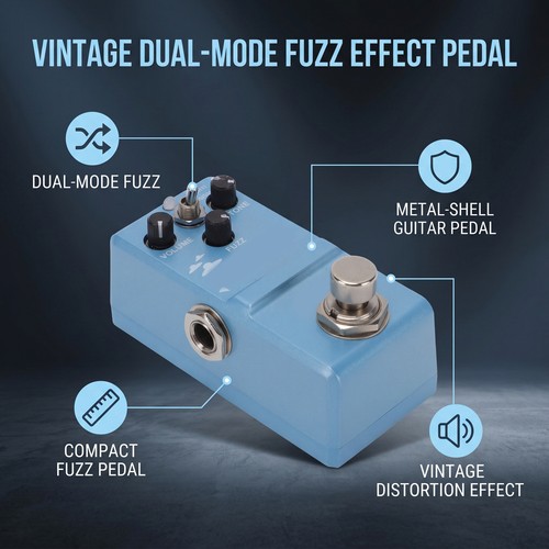 Electric guitar fuzz pedal - electric,