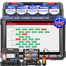 LAUNCH X431 PRO3S+ Smartlink HD Car Heavy Duty Truck Van Diagnostic Tool Scanner