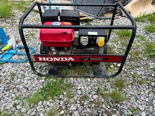 Honda EC4000 Generator 3.4 KVA 3.8 KVA Single Phase 110V 230V GX270 Working