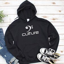 BASS CULTURE HOODIE (sound system music reggae guitar band dubstep woofer rave)