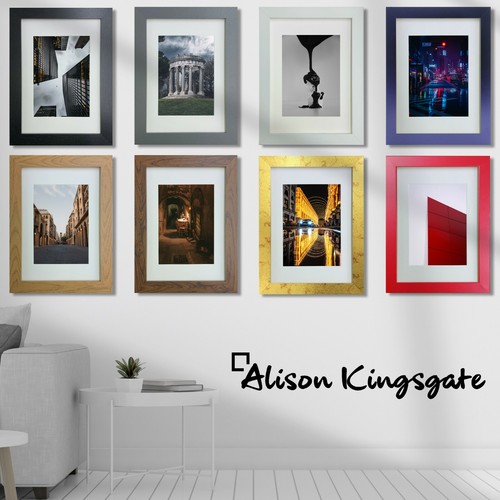 Picture frames with white - with,