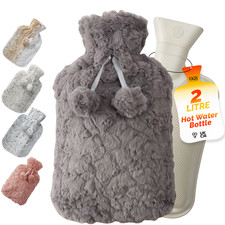 Hot Water Bottle with Cover