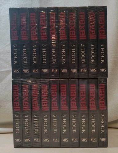 Maxell 180 vhs pack 3 - vhs,