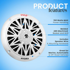 Pyle 13.34 cm Waterproof
