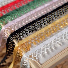 Elegant Dangling Ivory Tassel