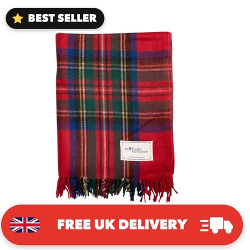 Scottish throw large - throw, wool