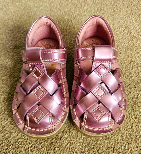Kickers pink fisherman sandals - kickers,