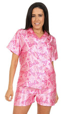 Barbie Ladies Short Satin