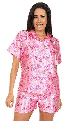 Barbie ladies short satin - ladies,