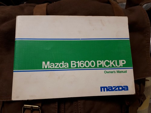 Mazda b1600 pickup owners - pickup,