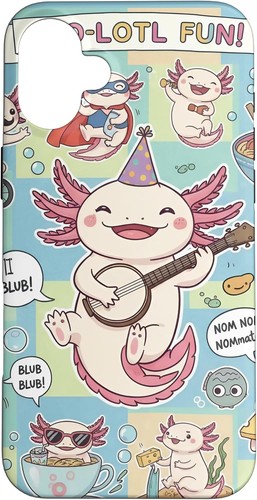Funny axolotls ramen noodles - axolotls,