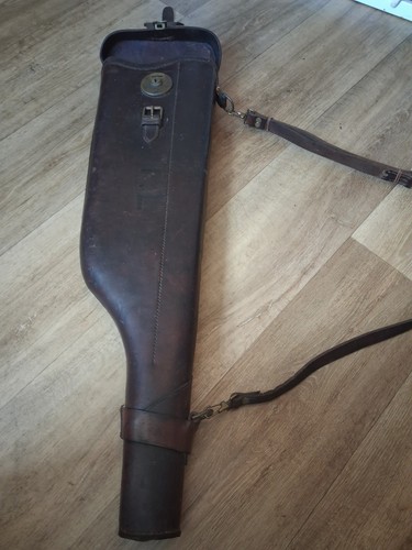 Vintage leather leg - leather, leg-of-mutton