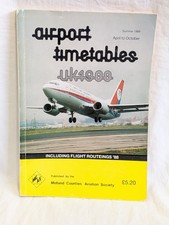 Airport Timetables UK Summer