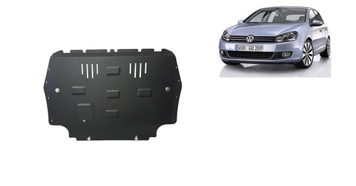 Steel skid plate sump guard - sump,
