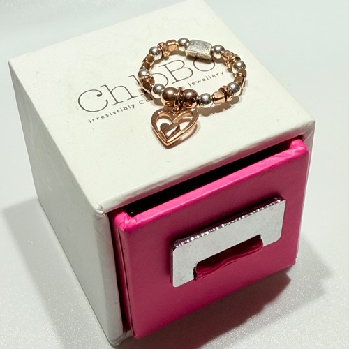Chlobo ring with heart charm - with,