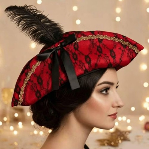 Pirate hat costume - pirate,