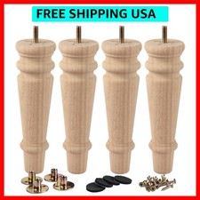 5" Wood Spindle Furniture Legs