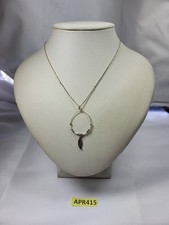 H&M Gold Beaded Hoop Charm