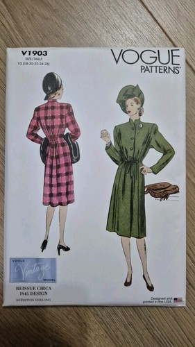 Vintage vogue dress - vintage, sewing