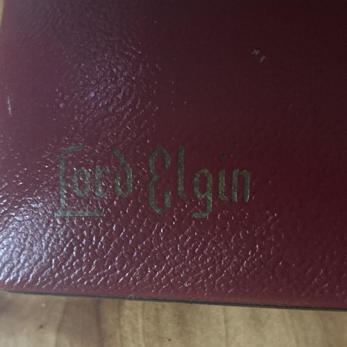 Lord elgin red - red, leather