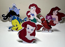 6 Free Standing Little Mermaid
